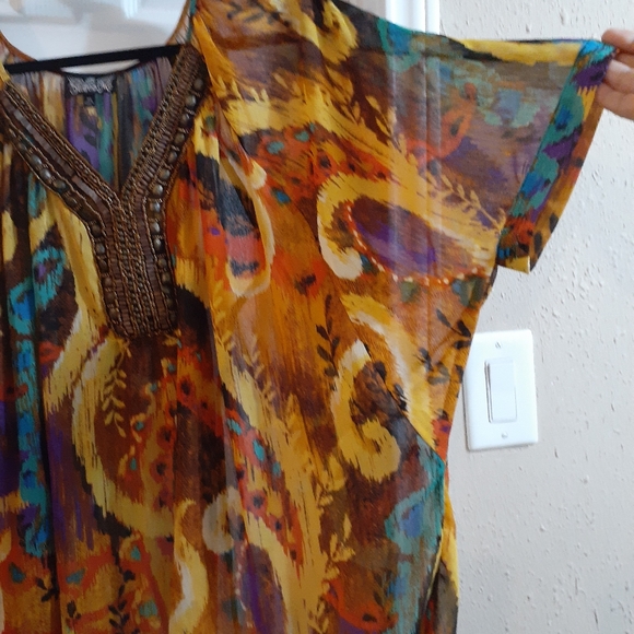 Multicolored tunic   top sz 3X - Picture 3 of 4